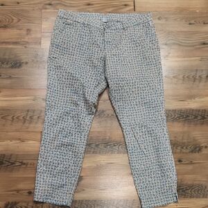 Bogner Fire And Ice Cotton Golf Day Chino Printed Pants Size 10